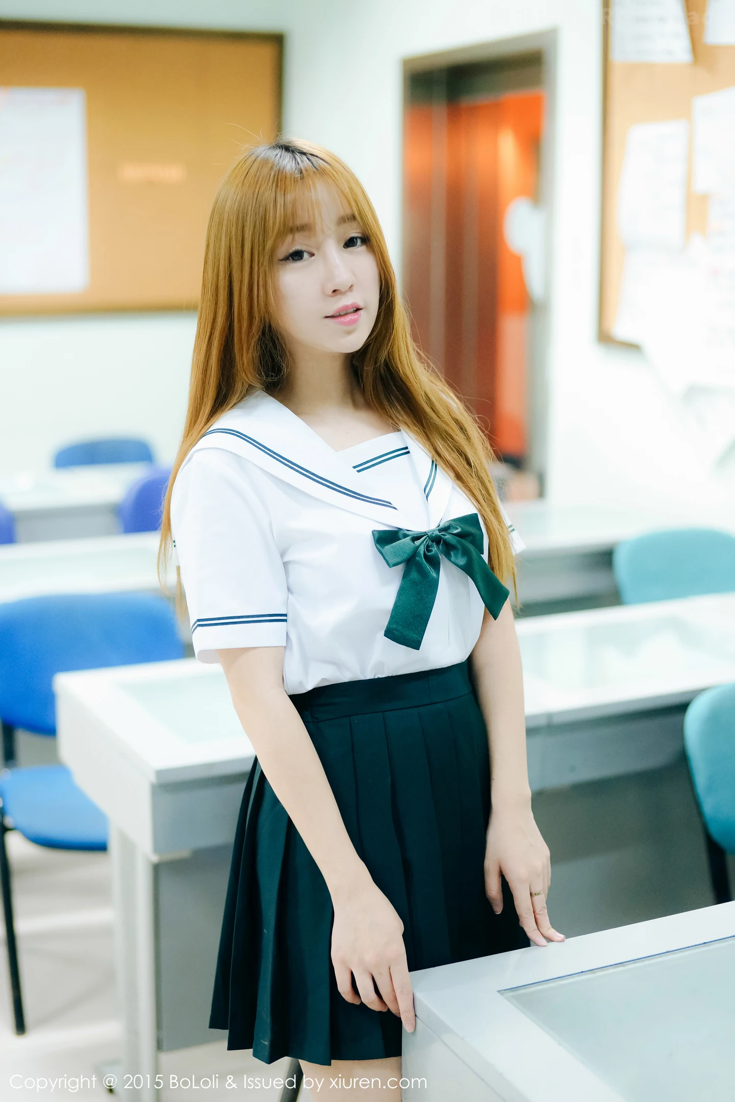 王雨纯学院风写真1